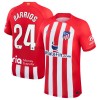 Camiseta de fútbol Atlético Madrid Barrios 24 Primera Equipación 23-24 - Hombre